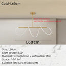 GobekUsa Circle Note Linear Light: Modern Minimalist Nordic Pendant Lamp for Bedroom, Living Room