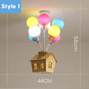 GobekUsa LED Balloon Ceiling Light for Living Dining Room Decor