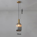 Modern Ring Glass Pendant Light
