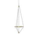 GobekUsa Disc Pendant Light: Modern Minimalist LED Chandelier for Bedroom Decor