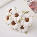 GobekUsa Daisy Sunflower Bouquet for Wedding DIY Craft Decoration