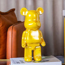 GobekUsa Bear TV Cabinet Sculpture Decor Piggy Bank, Home Decoration Art Statue