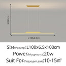 GobekUsa LED Pendant Lamp - Minimalist Hanging Light for Dining Room & Home Decor