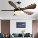 GobekUsa 58" Modern LED Ceiling Fan Light Strong Winds for Living Room & Restaurant