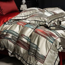 GobekUsa Luxe Brocade Jacquard Bedding Set with Egyptian Cotton & Embroidery