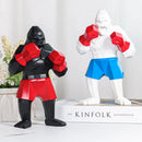 GobekUsa King Kong Sculpture: Creative Gorilla Desk Decor and Gift