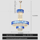 GobekUsa Crystal Chandelier: Postmodern Multi-layer Luxury for Villa, Hotel Lobby, and Living Room