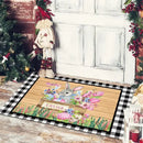 GobekUsa Christmas Snowman Non-slip Floor Mat