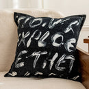 GobekUsa Geometric Jacquard Cushion Cover 45*45 Modern Design Sense Pillowcase