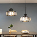 GobekUsa K9 Crystal Pendant Chandelier Modern Living Room Ceiling Lamp LED Hall Decor