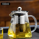 GobekUsa Glass Teapot: Kungfu Tea Set for Office, High Quality, Thermostable.
