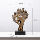 GobekUsa Horse Head Statue Resin Figurine Home Decor Sculpture