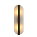 GobekUsa Alabaster Oval Marble Wall Lamp for Indoor Living Room Bedroom Kitchen Corridor Lighting