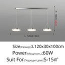 GobekUsa LED Chandelier Lights for Modern Indoor Living Room, Bedroom & Dining Room