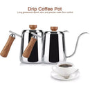 GobekUsa Gooseneck Stainless Steel Pour Over Kettle with Wooden Handle