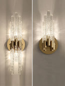 GobekUsa Crystal Wall Lamp: Modern & Simple Living Room Light for Corridor & Bedside