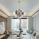 GobekUsa Bubble Glass Ceiling Chandelier Pendant for Living Room Bedroom