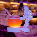 GobekUsa Glowing Astronaut Cocktail Glasses | Personalized Bar Decor & Molecular Drink Tumbler