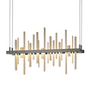 GobekUsa LED Stainless Steel Pendant Light Chandelier for Home Decor in Foyer, Living Room, Bedroom, Restaurant