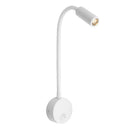 GobekUsa Adjustable Indoor LED Wall Lamp Spotlight Fixture, Aluminum, Rotatable 350°