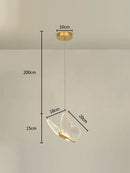 GobekUsa Butterfly LED Chandelier: Modern Acrylic Pendant Lighting for Home Decoration