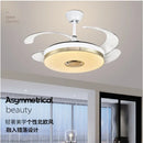 GobekUsa Luminous Light Ceiling Fan with Bluetooth Speaker Remote Control
