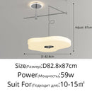 GobekUsa LED Chandelier Light: Luxury Indoor Lighting Fixture for Living, Bedroom, Study & Home Decor