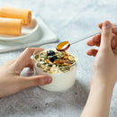 GobekUsa Heat-resistant Glass Spoon Set for Coffee, Dessert & Seasoning Jar, Tea Spoon