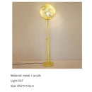 GobekUsa LED Lava Floor Lamp Nordic Minimalist Indoor Lighting Room Bedroom Standing Light