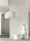 GobekUsa Cream Style Cloud Chandelier Cement LED Pendant Lamp - Modern Hanging Light
