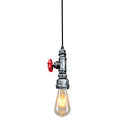GobekUsa Industrial Water Pipe Chandelier for Home Bar Kitchen Restaurant Pendant Lamp