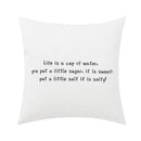 GobekUsa Abstract Geometric Print Cotton Linen Pillow Cover Nordic Style Decor Pillowcase