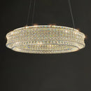 GobekUsa K9 Crystal Luxury Chandelier for Restaurant Bar Hotel LED Lamps