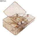 GobekUsa Elegant Jewelry Boxes and Cosmetic Jars - Plastic Storage Containers