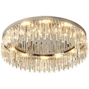 GobekUsa Crystal Ceiling Lamp: Modern Minimalist Light Luxury for Home Indoor Lighting