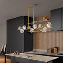 GobekUsa Crystal Chandelier Pendant Light for Living & Dining Room Luxury Decor