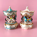GobekUsa Carousel Horse Figurine Trinket Box Hand Painted Collectible Ornament