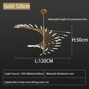 GobekUsa LED Fireworks Ceiling Pendant Light - Modern Luxury Dimmable Room Decoration