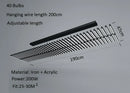 GobekUsa LED Chandelier: Modern Art Pendant Lighting for Living Room, Dining Room, Office & Bar