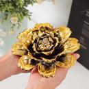 GobekUsa Elegant Porcelain Peony Flower Wall Ornaments