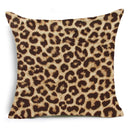 GobekUsa Animal Print Pillowcase Cushion Cover Home Decoration for Sofa