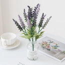 GobekUsa Lavender Foam Flower Family Room Vase Wedding Bouquet Garden Rose Arch Decoration