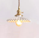 GobekUsa Blue Glass Pendant Lights - Bedroom Dinning Living Room Fixtures