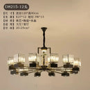 GobekUsa Crystal Dining Room Chandelier with Spotlights for Hotel Club Ballroom