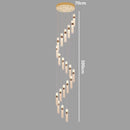 Nordic Multi-Light Iron And Acrylic Pendant Light