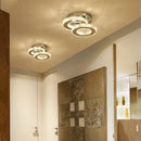 GobekUsa Crystal LED Ceiling Lamps Modern Chandeliers for Home Room Decor