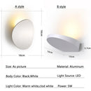 GobekUsa LED Wall Lamp for Bedroom, Living Room, and Corridor Lighting