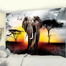 GobekUsa Boho Elephant Mandala Tapestry Wall Hanging for Home Decor