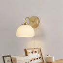 GobekUsa LED Glass Wall Sconce Pull Chain Switch Modern Stair Light Fixtures