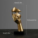 GobekUsa Abstract Figurines Office Desk Decoration Modern Art Figurine Statue Home Decor